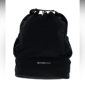 Black beyond yoga backpack - used once, like new!